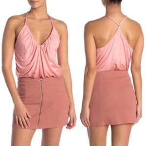 NWOT Young Fabulous & Broke Betty Pink Tie Dye Bodysuit